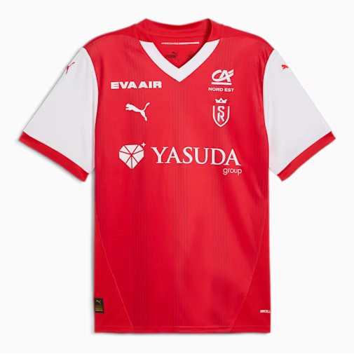 Thailand Trikot Stade Reims Heim 2024-25